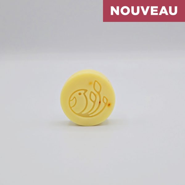 Savon artisanal au beurre de karité et au safran